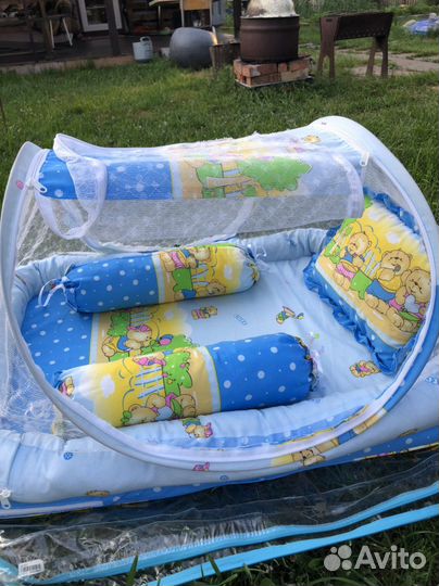 Детская кроватка походная (от 0 до 6мес.)