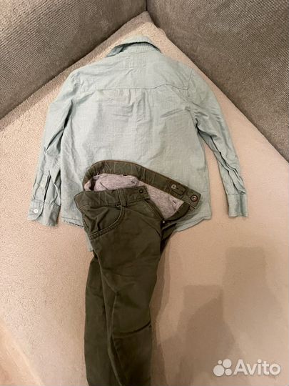 Продам рубашку и брюки на мальчика hm 122 см