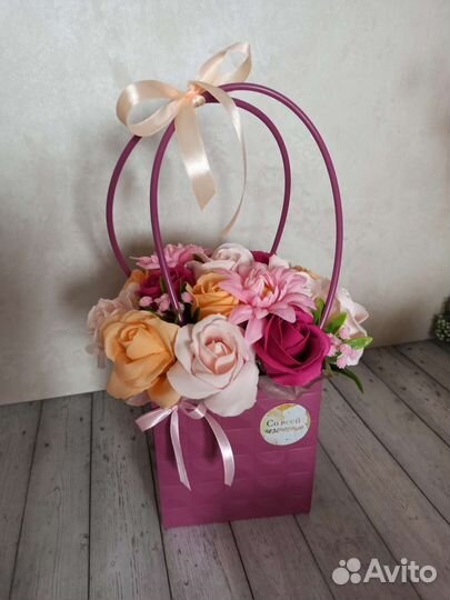 Мыльные цветы