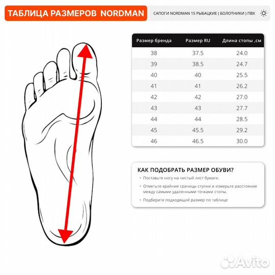 Сапоги Nordman 15 рыбацкие (болотники ) пвх оливковый