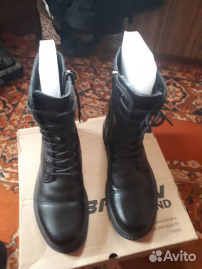 Сапоги мужские зимние кожаные 41р на шерсти