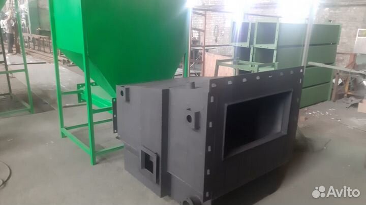 Горелка для сушильного барабана, на пеллетах