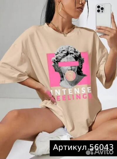 Футболка oversize