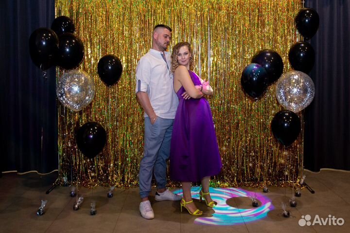 Фотозона на праздник, семинар. Брендволл