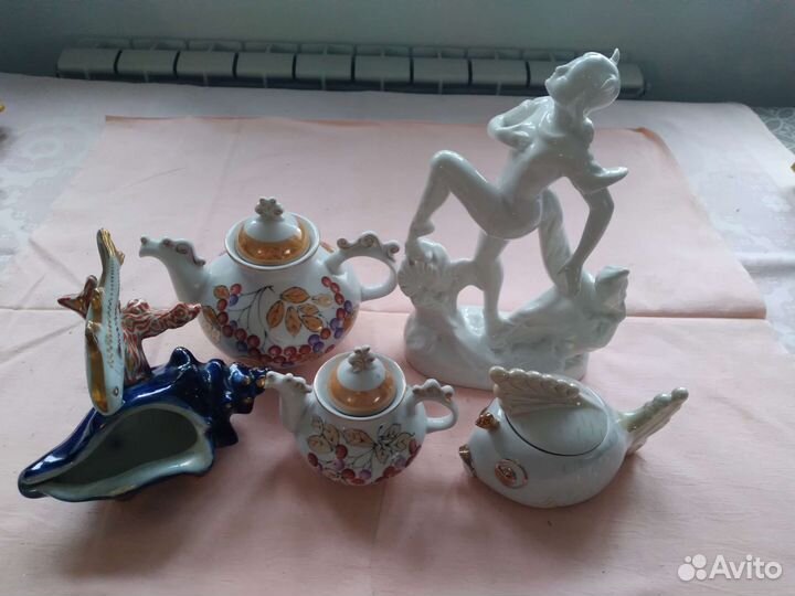 Фарфоровые статуэтки СССР