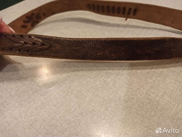 Кожаный ремень skotch and soda