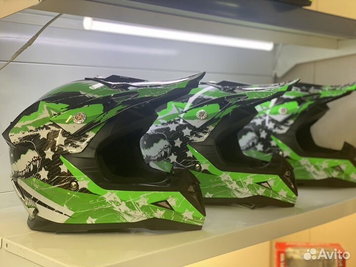 Детский кроссовый шлем Yema