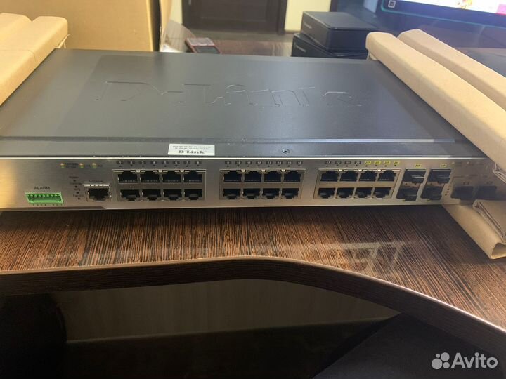 Коммутатор в link dgs-3000-26tc