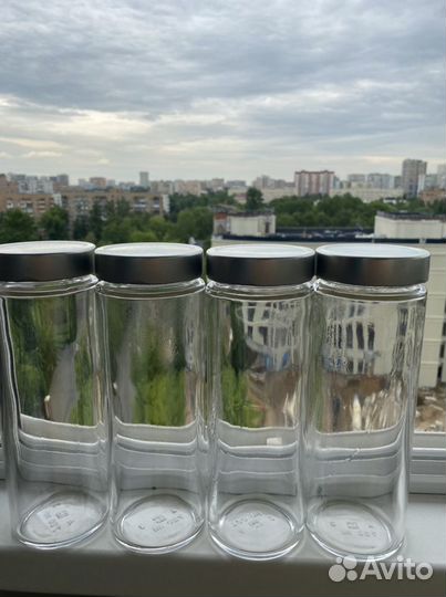 Стеклянные банки для хранения