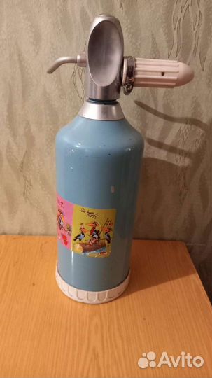 Сифон для газирования воды СССР