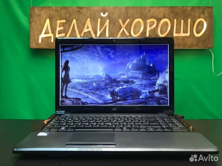 Ноутбук DNS процессор i3/120SSD