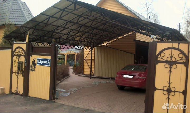 Навесы беседки и террасы