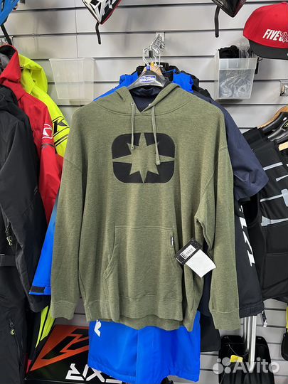 Толстовка polaris M icon FZ hoodie GRN XL