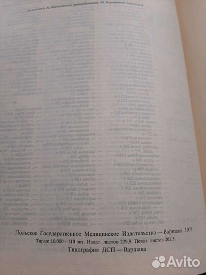 Редкий Медицинский словарь на 6 языках