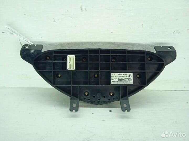 Блок управления печки/климат-контроля