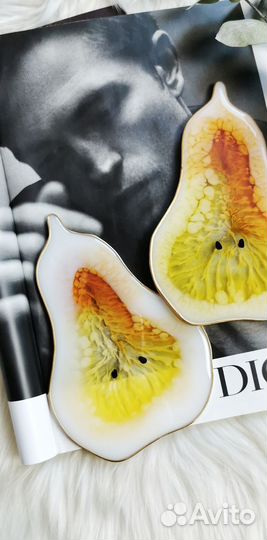 Подставки Груши из эпоксидной смолы