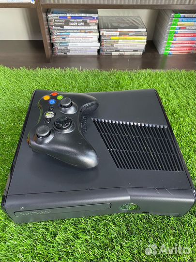 Xbox360s 500gb + 65 игр
