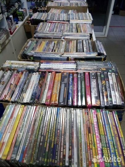 Двд диски (DVD) с фильмами, мультфильмами