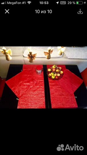 Скатерть Германия бренд Комплект дорожка&салфетки