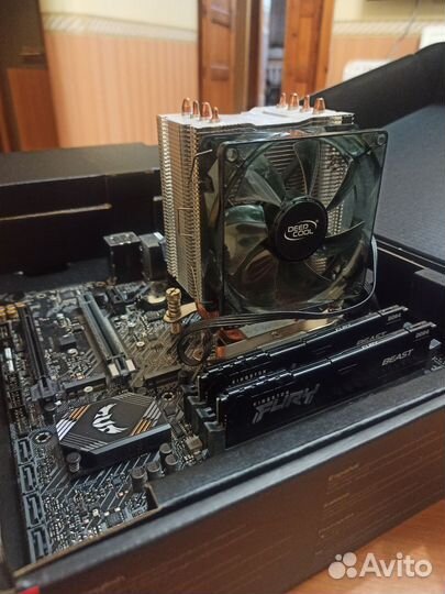 Asus b550 plus, ryzen 5 5600x, kingston fury 32gb