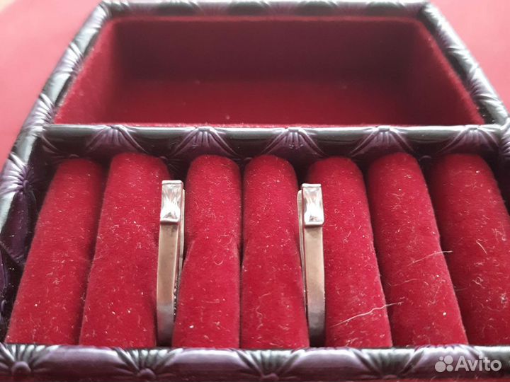 Серьги серебро 925пр