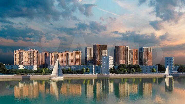 3-к. квартира, 76,3 м², 9/24 эт.