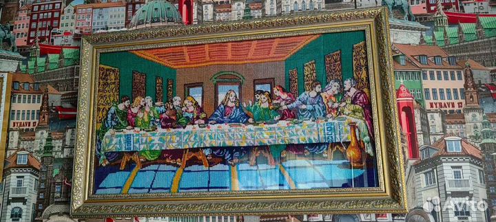 Картина вышитая крестом