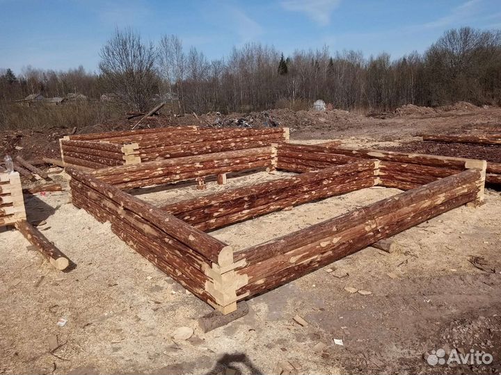 Сруб на баню