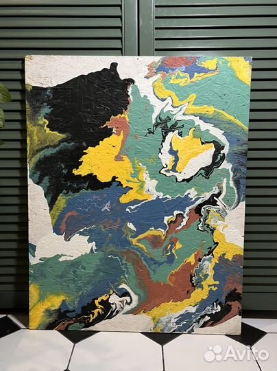 Картина в интерьер ручной работы