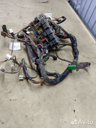 Проводка панельная лада калина