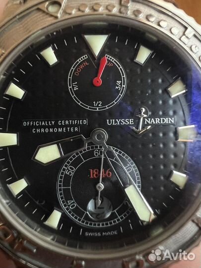 Часы Ulysse Nardin Maxi Marine Herrenuhr 263-55