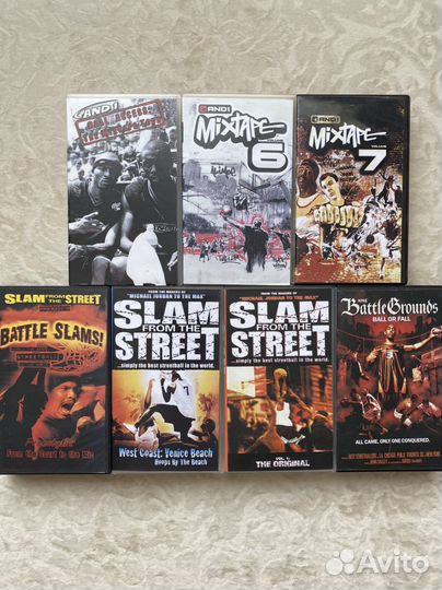 Видеокассеты VHS AND1 Slam from the Street Nike