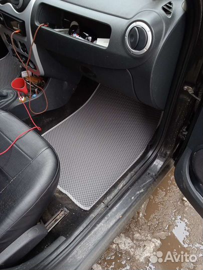 Эва коврики для рено логан Eva renault logan