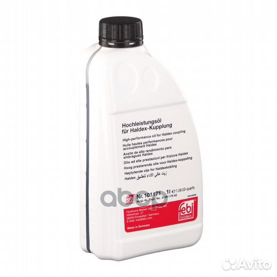 Масло трансмиссионное, Haldex 1л 101171 Febi