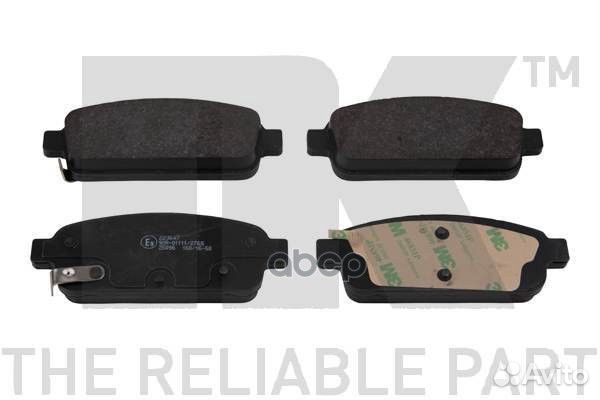 Колодки тормозные chevrolet cruze 09/orlando 1