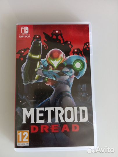 Metroid dread nintendo switch