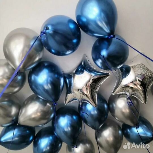 Воздушные шары, свечи, открытки, упаковка подарков