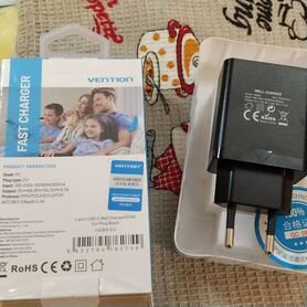 З.У.(новое) Vention 30W (iPhone,Samsung)