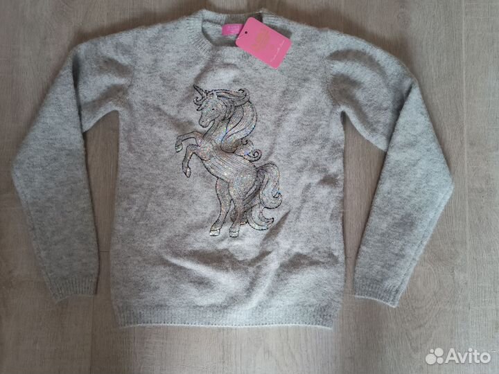 Свитер для девочки 140