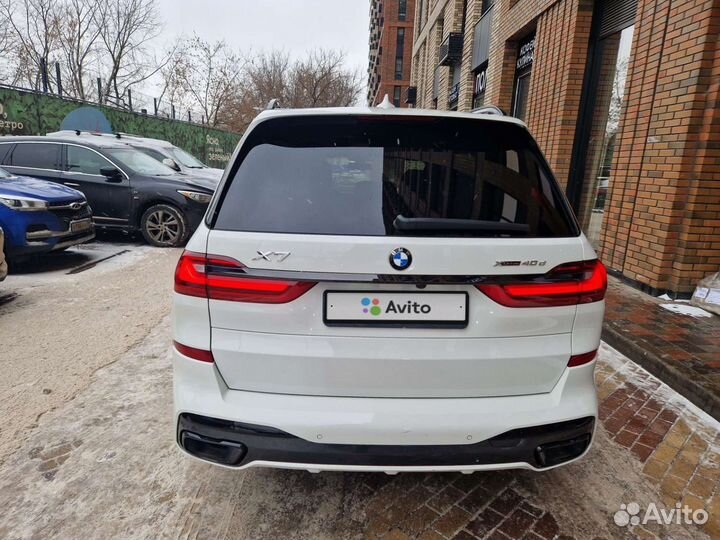 BMW X7 3.0 AT, 2021, 15 000 км