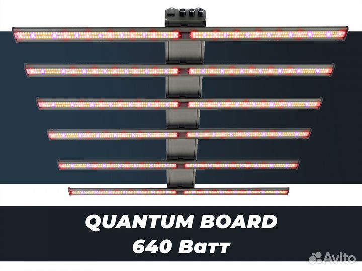 Quantum board свет для роста 640w фитолампа