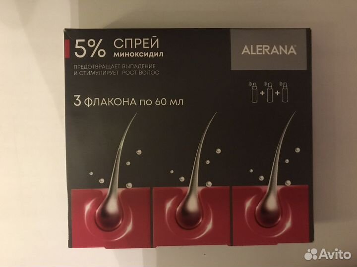Спрей alerana 5