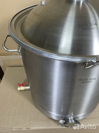 Кастрюля 70л 45х45