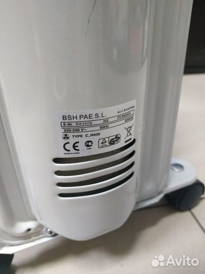 Масляный радиатор Ufesa RA 3409