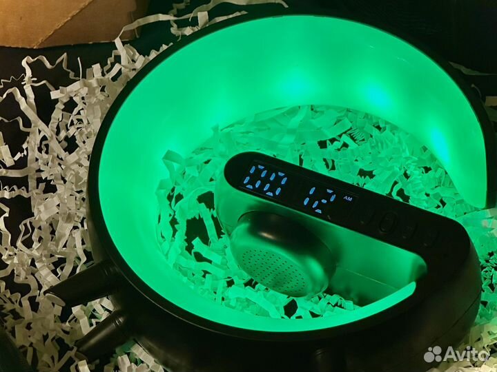 Блютуз колонка часы с зарядкой