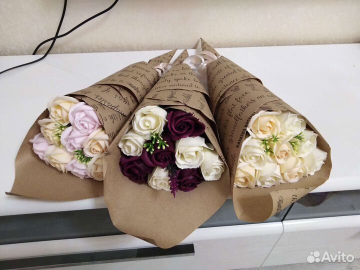 Букет цветы 8 Марта