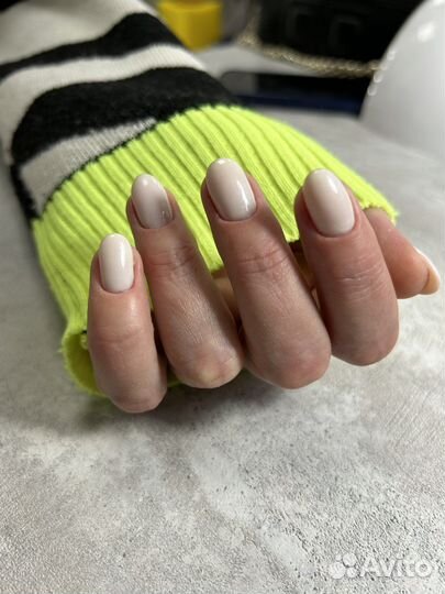 Маникюр с покрытием гель лак