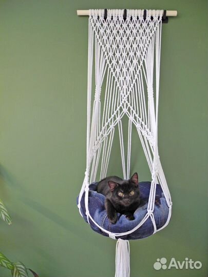 Гамак - лежанка для кошки