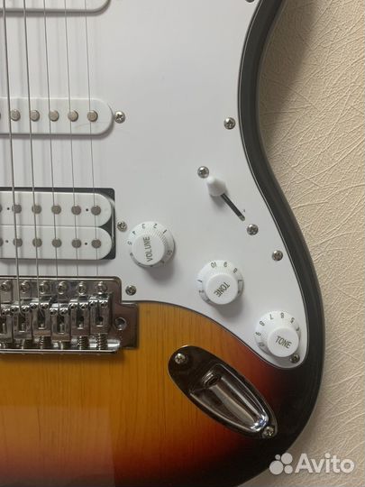 Электрогитара Harley Benton HSS, комбик SB-20R 20W