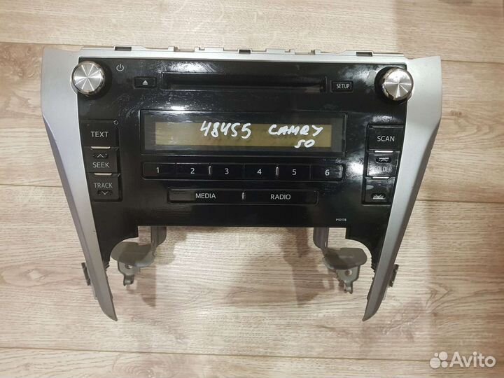 Магнитола (шгу) тойота камри 50